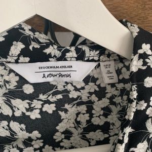 & Other Stories floral blouse